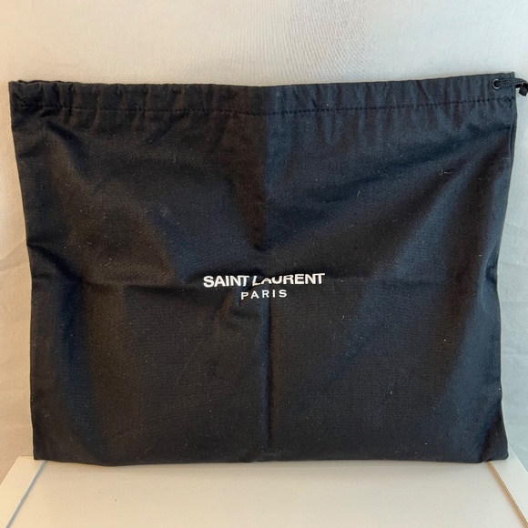 Saint Laurent - Vintage Rive Gauche Logo - Pouch - Smooth Leather - Gift Set/Box - Picture 16 of 16